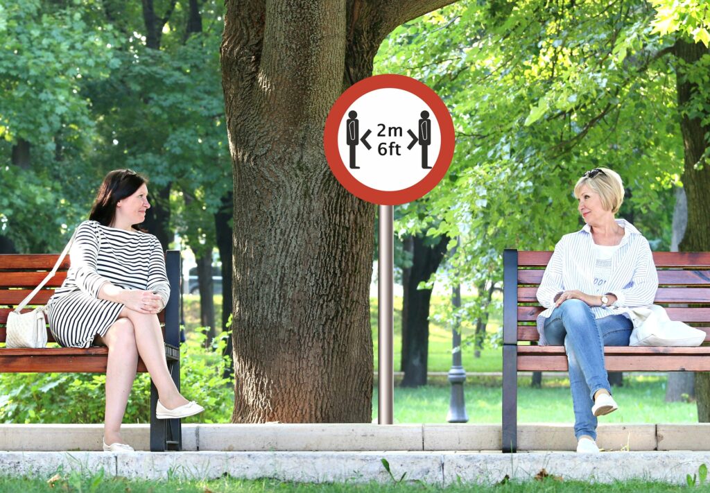 Social distancing and isolation can lead to COVID mental health challenges.